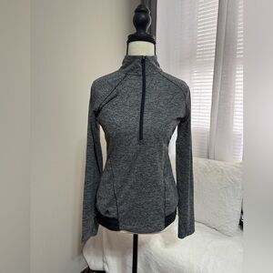 Adidas Heathered Gray Golf Top